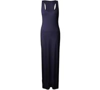REAL LIFE FASHION LTD Womens Racer Muscle Back Maxi Dress Ladies Sleeveless Long Jersey Suit Summer Casual Wear Outdoor Long Racer Back Wardrobe Party Wear Long Maxi Top Plus Size UK 8-26 Navy