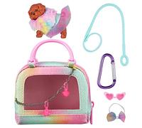 REAL LITTLES - Collectible Micro Puppy Carrier with 1 Micro Puppy and 5 Micro Working Surprises Inside! Styles May Vary, Multicolor