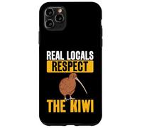 Real Locals Respect The Kiwi New Zealand Bird Case for iPhone 11 Pro Max