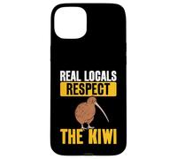 Real Locals Respect The Kiwi New Zealand Bird Case for iPhone 15 Plus