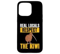 Real Locals Respect The Kiwi New Zealand Bird Case for iPhone 15 Pro Max