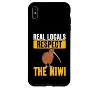 Real Locals Respect The Kiwi New Zealand Bird Case for iPhone XS Max