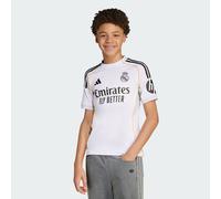 adidas Real Madrid Junior 25/26 Home Stadium Replica Shirt, White, Size 7-8 Years White