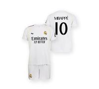 Real Madrid Children's Home Kit 25-26 - Official Mbappe Replica