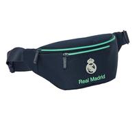 Real Madrid 2nd Equipment 25/26 - Waist Bag with External Pocket, Ideal for Youth and Children of Different Ages, Comfortable and Versatile, Quality and Resistance, 23 x 9 x 12 cm