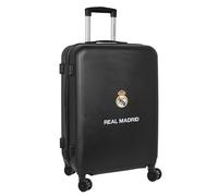 Real Madrid 2nd Team 23/24 - Cabin Trolley 24 Inches, Suitcase with Wheels, Security Lock, Lightweight Suitcase, 40 x 26 x 63 cm, Navy Blue, Navy, Estándar, Casual