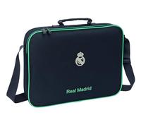 Real Madrid 2nd Team 25/26 - Extra School Wallet, Pencil Case, Shoulder Bag, Comfortable and Versatile, Quality and Resistance, 38 x 6 x 28 cm