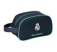 Real Madrid 2nd Team 25/26 - Medium Children's School Toiletry Bag with Handle, Children's Toiletry Bag, Adaptable to Cart, Easy Cleaning, Comfortable and Versatile, Quality and Resistance, 26 x 12 x