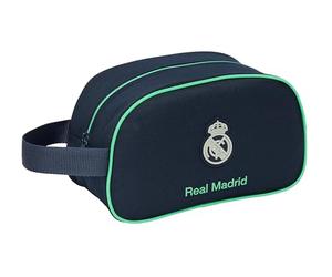 Real Madrid 2nd Team 25/26 - Medium Children's School Toiletry Bag with Handle, Children's Toiletry Bag, Adaptable to Cart, Easy Cleaning, Comfortable and Versatile, Quality and Resistance, 26 x 12 x