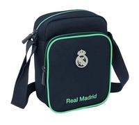 Real Madrid 2nd Team 25/26 - Shoulder Bag with External Pocket, Pencil Case, Shoulder Strap, Comfortable and Versatile, Quality and Resistance, 16 x 6 x 22 cm