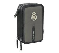 Real Madrid 3rd Team 24/25 - School Pencil Case with 37 Tools Included, Children's Case, Child's Case, Ideal for Children from 5 to 14 Years, Comfortable and Versatile, Quality and Resistance, 12.5 x