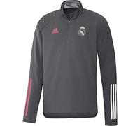 Real Madrid adidas 2020/21 Season Official Unisex-Adult Zip Sweatshirt