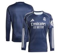 adidas Real Madrid 25/26 Away L/S Football Shirt Small