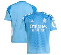 Real Madrid adidas Football Goalkeeper Shirt Jersey Youth 2025-26 Blue