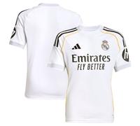 adidas Real Madrid 2025/26 Home Shirt Junior - White - Kids 13-14Y