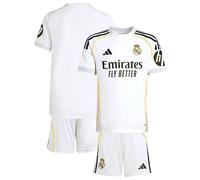 adidas Real Madrid 25 26 Kids Home Kit