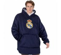 Real Madrid Adults Oversized Hoodie Blanket Fleece Official Football Gift