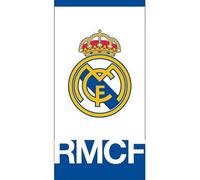 Real Madrid CF Beach Towel in White Real Madrid CF White
