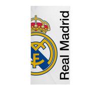 Real Madrid Cf Half Crest Beach Towel White (One Size)