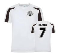 Real Madrid Eden Hazard Sports Training Jersey in White | Size: XL Real Madrid White XL