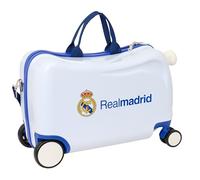 Safta Real Madrid 26/27 25l 44x21x27 Cm Trolley Bag White Kids