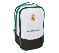Real Madrid EQUIPACIÓN 26/27 - Double Shoe Rack, Multi-Purpose, Pencil Case, Sport, Extracurricular Shoes, Football, Comfortable and Versatile, 21 x 16 x 36 cm
