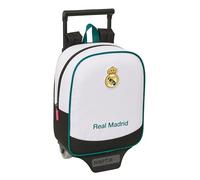 Real Madrid EQUIPACIÓN 26/27 - Nursery Backpack with Safta Cart, Ideal for Children of Different Ages, Comfortable and Versatile, Quality and Resistance, 22 x 10 x 27 cm