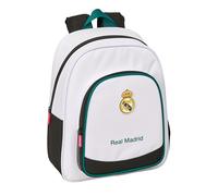 Real Madrid EQUIPACIÓN 26/27 - Safta Children's Backpack, Ideal for Children of Different Ages, Comfortable and Versatile, Quality and Resistance, 28 x 10 x 34 mm