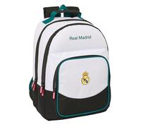 Real Madrid EQUIPACIÓN 26/27 - Safta School Backpack, Ideal for Children of Different Ages, Comfortable and Versatile, Quality and Resistance, 32 x 16 x 42 cm