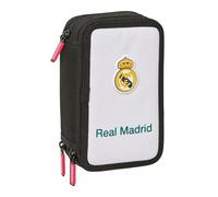 Real Madrid EQUIPACIÓN 26/27 - School Pencil Case with 37 Tools Included, Children's Case, Child, Ideal for Children from 5 to 14 Years, Comfortable and Versatile, Quality and Resistance, 12.5 x 5.5 x