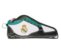 Real Madrid EQUIPACIÓN 26/27 - School Shoe Bag, Ideal for School Ages, Comfortable and Versatile, Quality and Resistance, 24 x 2 x 10 cm