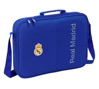 Safta Real Madrid 38x28x6 Cm Laptop Bag Blue Kids