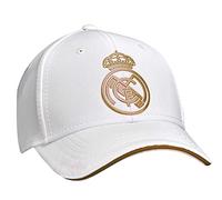 Real Madrid FC Rm3go19, Unisex Adult White/Gold, One Size