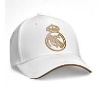 Real Madrid FC Rm3go19, Unisex Adult White/Gold, One Size