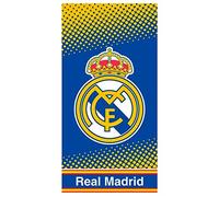 Real Madrid Handdoek Blue/Yellow Dots - 70x140cm - Polyester