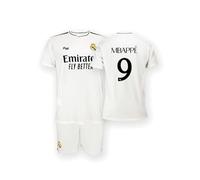 Real Madrid 24/25 Mbappe Home Junior Set