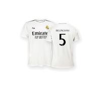Real Madrid Home Shirt, Kit Season 24/25, Replica Jersey with Official License