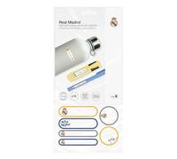 Real Madrid Laminated Dishwasher and Microwave Resistant Stickers for School Objects | 36 Count | Official Product