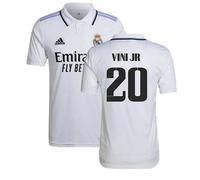 Real Madrid Men's 2022 - 2023 Home Shirt - Vini Jr 20 in White | Size: 2XL Real Madrid White 2XL