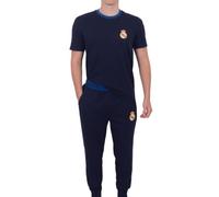 Real Madrid Mens Pyjamas Long Premium Set Official Football Gift