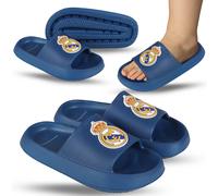 Real Madrid Navy blue children's FOAM FLIP-FLOPS for the pool, THICK SOLE