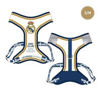 Real Madrid Official and Adjustable Comfortable Dog Harness - Safe and Durable Real Madrid Dog Harness for Walks with Style and Protection