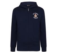 Real Madrid Official Football Gift Boys Fleece Zip Hoody Navy 6 Years