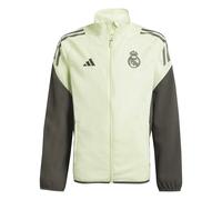 Real Madrid Pre-Match Tracksuit Jacket for Kids 2025/26 Vert 15/16 ans