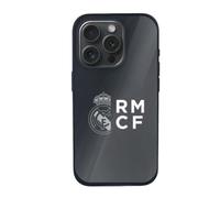 Real Madrid Premium iPhone 15 Pro Case to Protect Your Mobile Phone, Flexible Silicone Layer with Official Real Madrid Licence