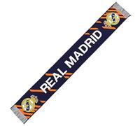 Real Madrid Scarf Weaving No. 43 Licence - Dimensions 140 x 20 cm, Blue, Régulier