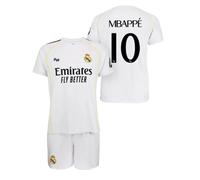 Real Madrid set shirt shorts junior Mbappe box RM25B1
