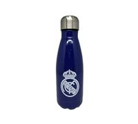 CYP Brands Real Madrid Steel Water Bottle, Water Bottle, Water Bottle, Airtight Closure, 550 ml, Blue Official Product