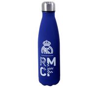 REAL MADRID - Flask Bottle, Water Bottle, Double-Walled Steel, Capacity 500 ml, Official Product, Blue Color (CyP Brands)