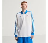 Adidas Real Madrid Terrace Icons Long Sleeve Polo White XL / Regular Men
